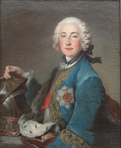 Louis Tocque Portrait of Frederick Michael of Zweibrucken oil painting picture